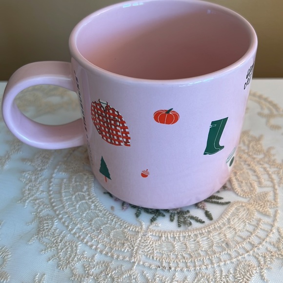 Ban.do Starbucks 2018 Limited Edition Mug 12 fl. Oz. Sweater Weather - Picture 3 of 5